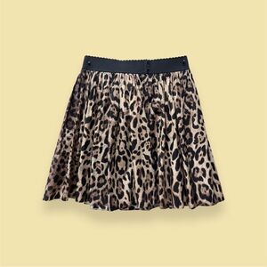 Leopard Print Skirt